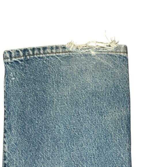 Vintage Golden Tan Tab 1997 Levi’s 540 Relaxed Fit 44 x 30 Cotton Denim Jeans - Picture 7 of 11